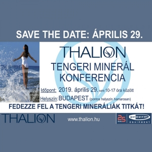 Thalion - Élvonalbeli tengeri kozmetikumok - THALION TENGERI MINERÁL KONFERENCIA